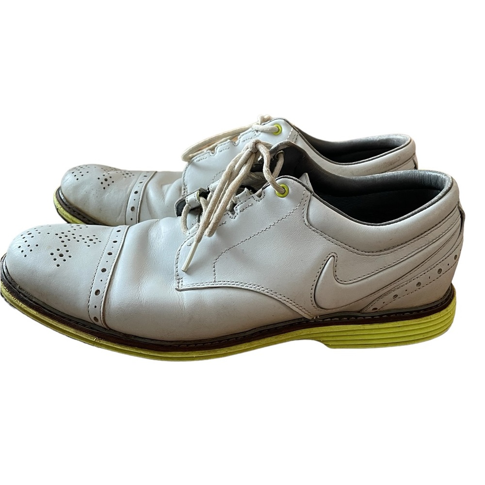 NIKE Lunar Clayton 628535-100 Men’s Spikeless Golf Hybrid‎ Sneaker Shoes US 11